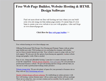 Tablet Screenshot of freewebpage.net